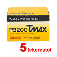 Kodak T-Max P3200 135-36 fekete-fehér negatív film (TMZ) (5 tekercstől)